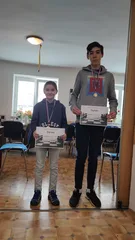 1. miesto: Emma Bartošová v kategórii do 1700 Elo